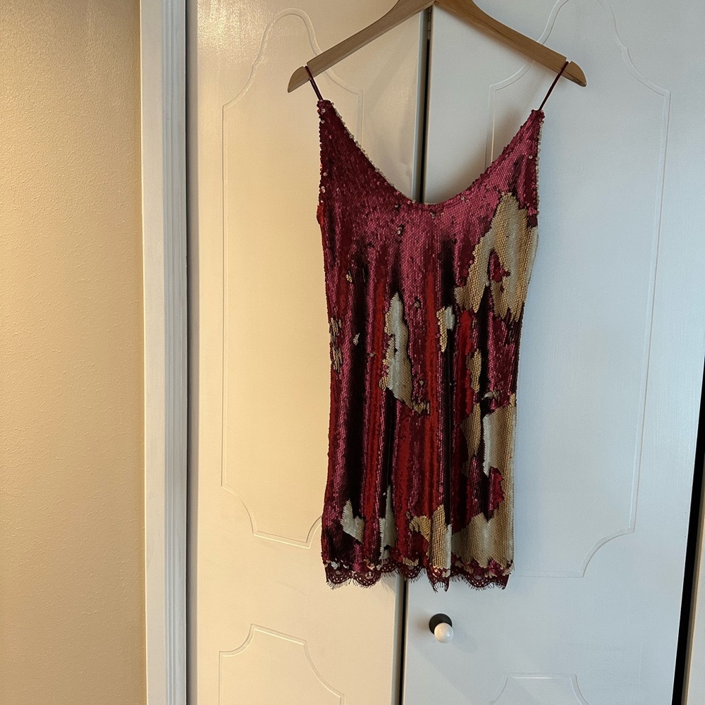 FREE PEOPLE SEQUIN SHIRT